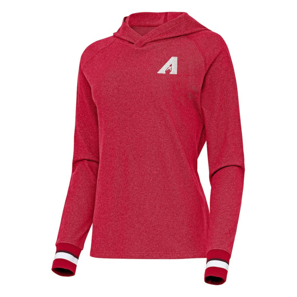 Arizona Diamondbacks Antigua Women's Trek Pullover Hoodie - Red - MLB Online
