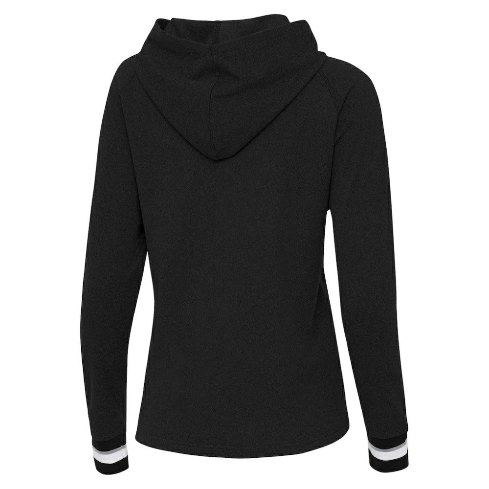 Colorado Rockies Antigua Women's Trek Pullover Hoodie - Black - MLB Discount