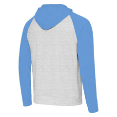 Tampa Bay Rays Antigua Urgent Pullover Hoodie - Powder Blue/Gray - MLB on Sale