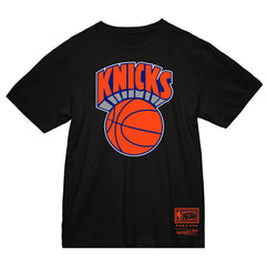 New York Knicks Hardwood Classics Vintage Logo T-Shirt Black | Mitchell & Ness Near Me