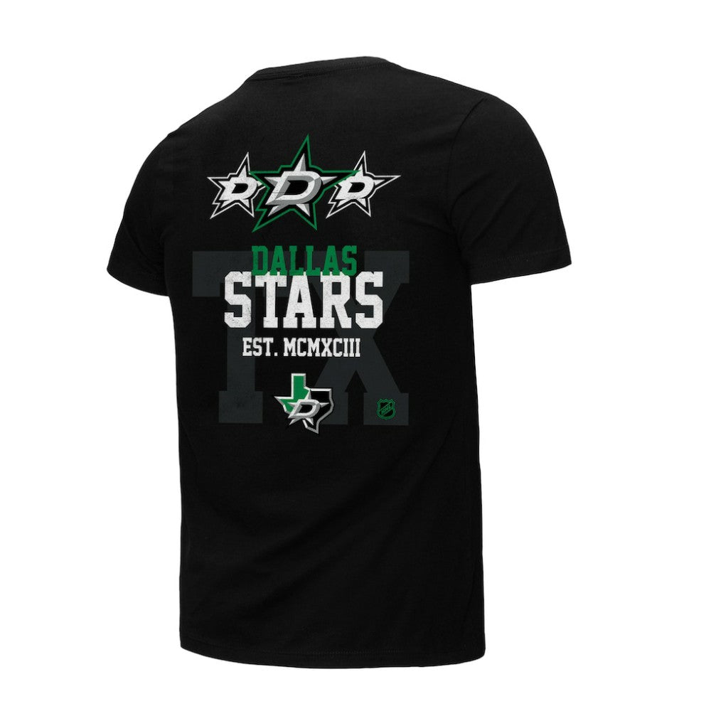 Dallas Stars Mitchell & Ness Home T-Shirt - Black - NHL 203151839