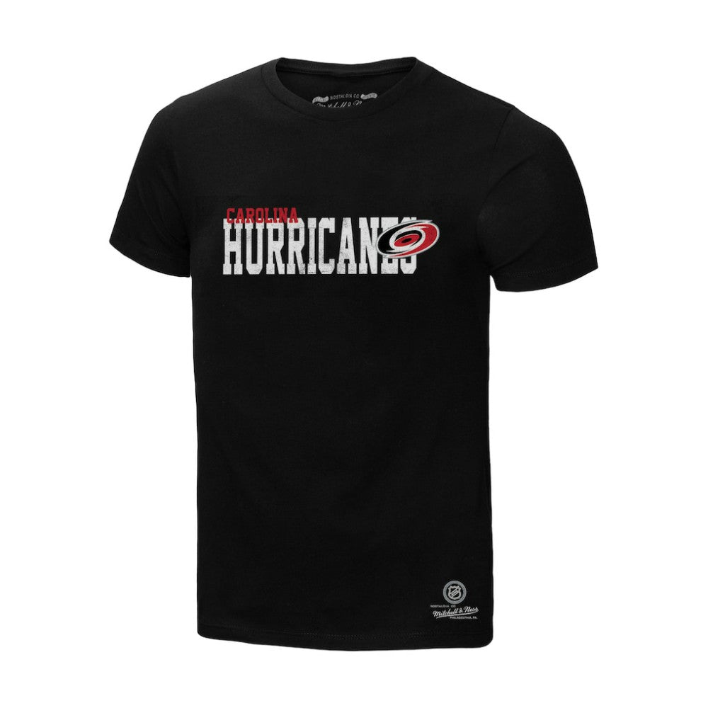 Carolina Hurricanes Mitchell & Ness Home T-Shirt - Black - NHL 203151840