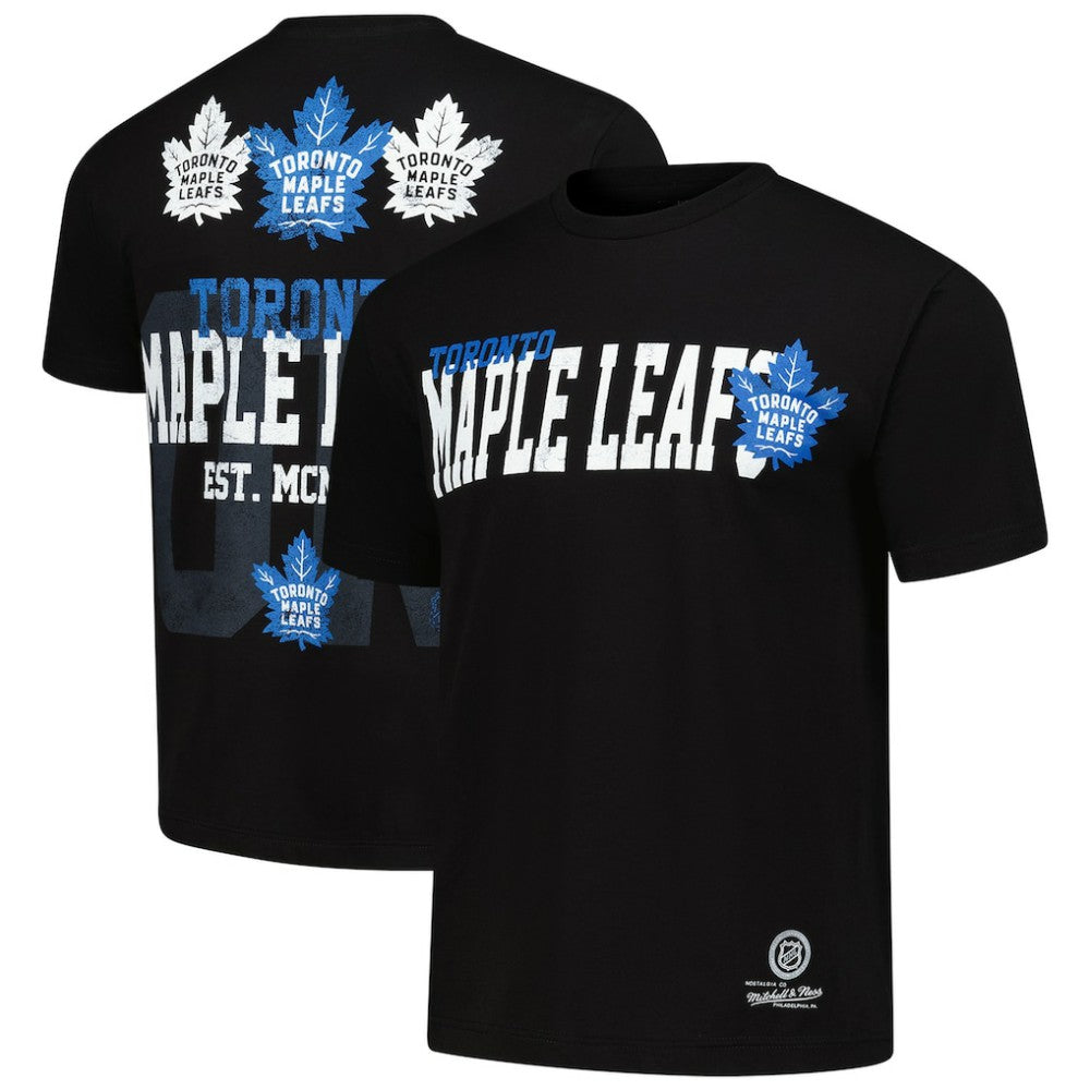 Toronto Maple Leafs Mitchell & Ness Home T-Shirt - Black - NHL 203151842