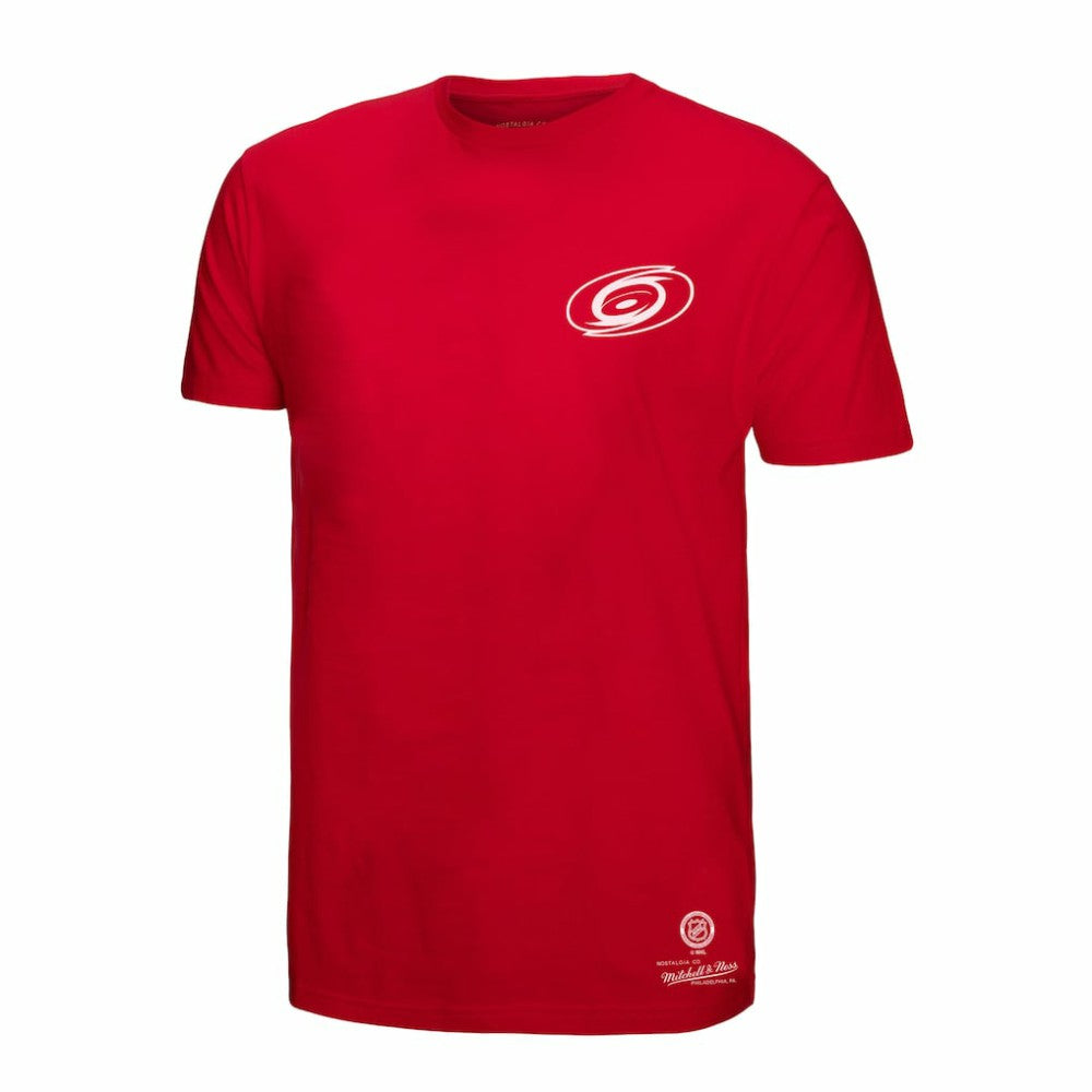 Carolina Hurricanes Mitchell & Ness Core Penalty Box 3.0 T-Shirt - Red - NHL 203151843
