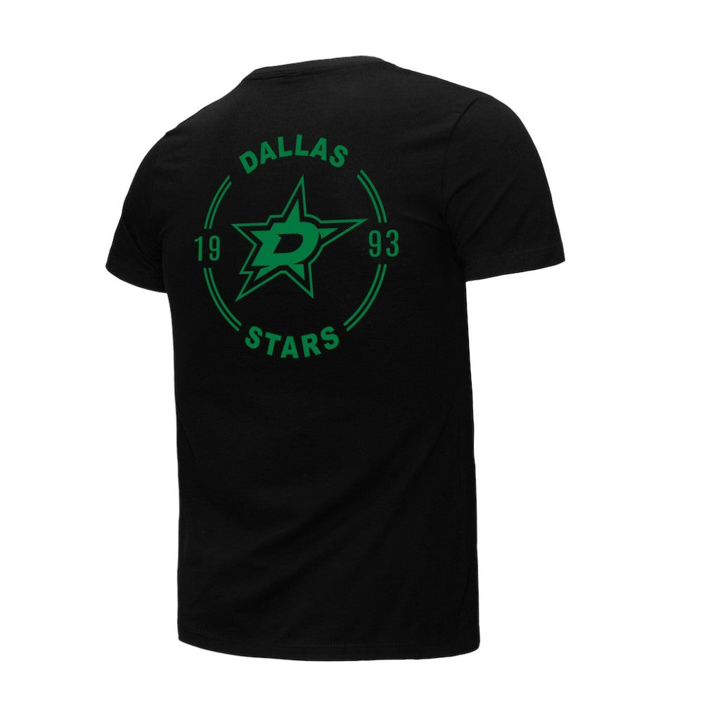 Dallas Stars Mitchell & Ness Core Penalty Box 3.0 T-Shirt - Black - NHL 203151845
