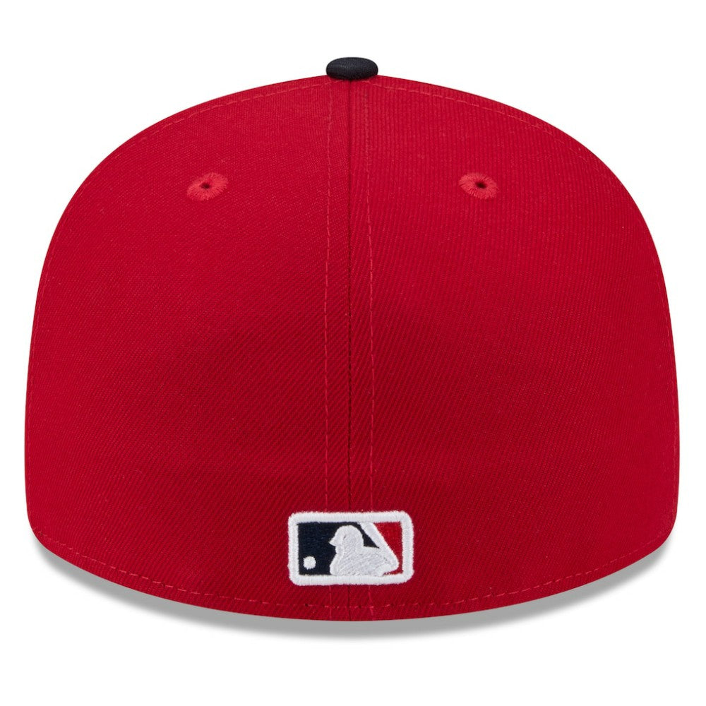 Atlanta Braves New Era 2026 Spring Training 59FIFTY Fitted Hat - Red/Navy - New Era Discount