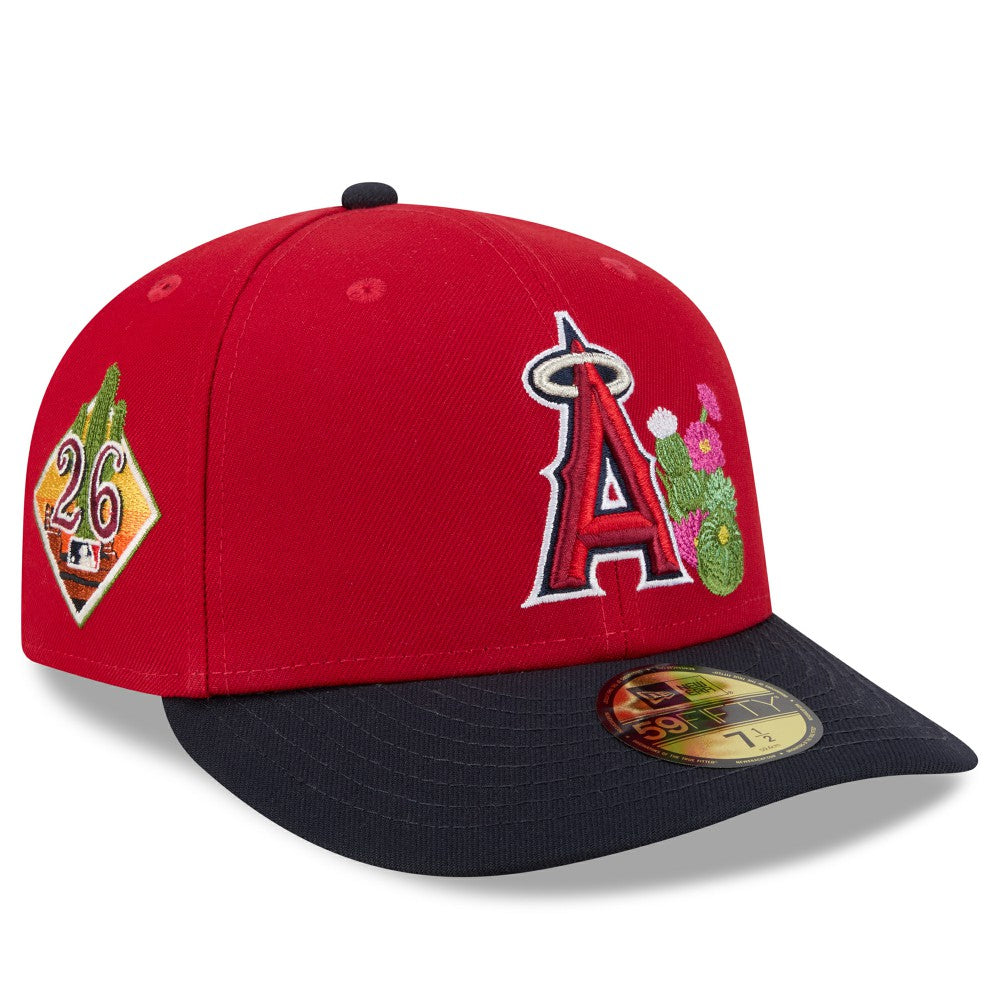 Los Angeles Angels New Era 2026 Spring Training 59FIFTY Fitted Hat - Red/Navy - New Era Online