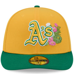 Athletics New Era 2026 Spring Training 59FIFTY Fitted Hat - Gold/Green - New Era Discount