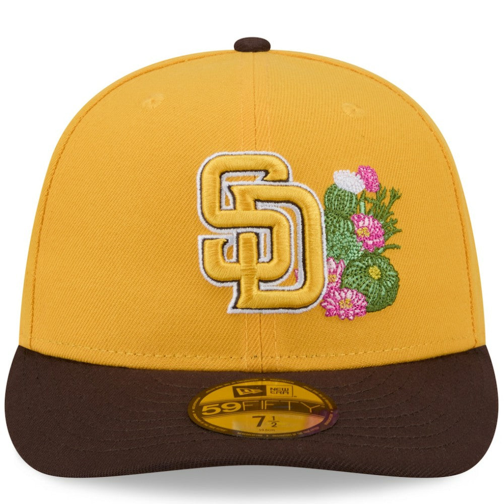 San Diego Padres New Era 2026 Spring Training 59FIFTY Fitted Hat - Gold/Brown - New Era on Sale