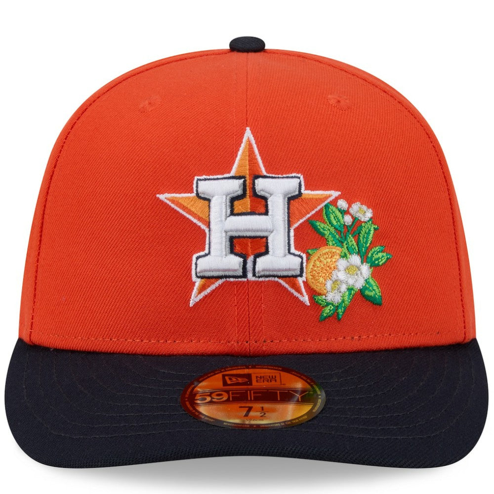 Houston Astros New Era 2026 Spring Training 59FIFTY Fitted Hat - Orange/Navy - New Era Discount