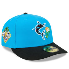 Miami Marlins New Era 2026 Spring Training 59FIFTY Fitted Hat - Blue/Black - New Era Online