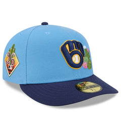 Milwaukee Brewers New Era 2026 Spring Training 59FIFTY Fitted Hat - Light Blue/Navy - New Era Discount