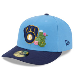 Milwaukee Brewers New Era 2026 Spring Training 59FIFTY Fitted Hat - Light Blue/Navy - New Era Discount