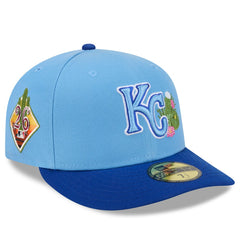 Kansas City Royals New Era 2026 Spring Training 59FIFTY Fitted Hat - Light Blue/Royal - New Era Discount