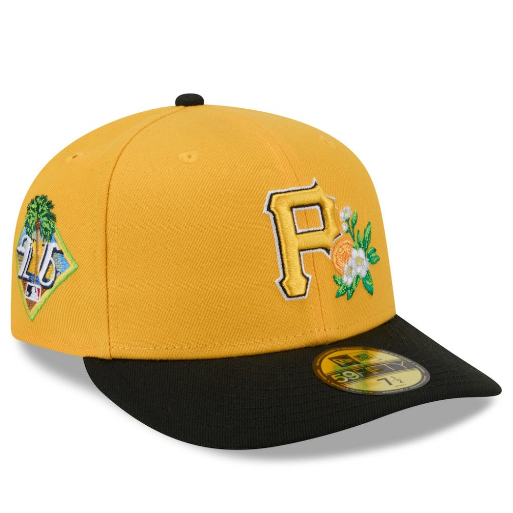 Pittsburgh Pirates New Era 2026 Spring Training 59FIFTY Fitted Hat - Gold/Black - New Era on Sale