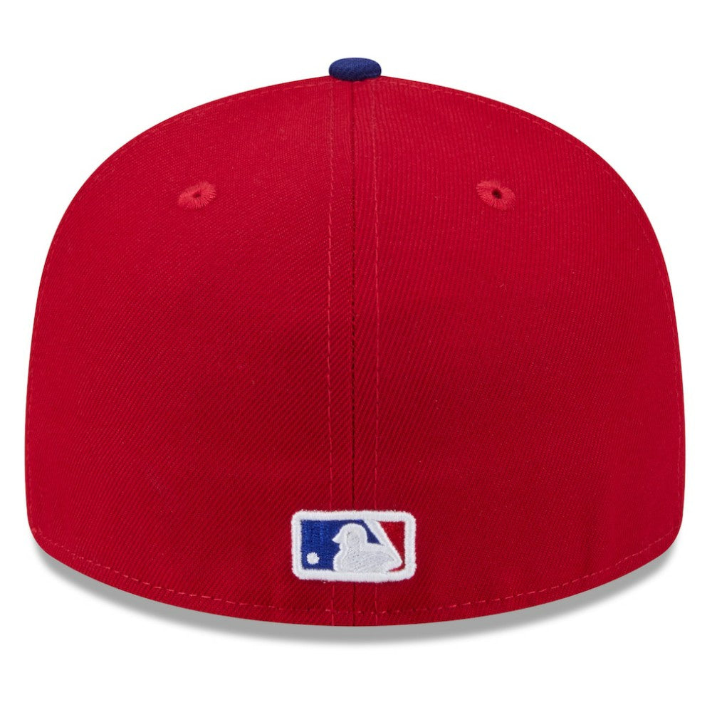 Texas Rangers New Era 2026 Spring Training 59FIFTY Fitted Hat - Red/Royal - New Era Discount