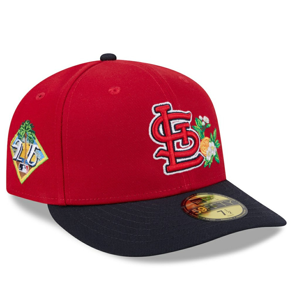 St. Louis Cardinals New Era 2026 Spring Training 59FIFTY Fitted Hat - Red/Navy - New Era Online