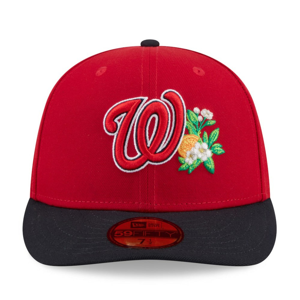 Washington Nationals New Era 2026 Spring Training Low Profile 59FIFTY Fitted Hat - Red/Navy - New Era on Sale
