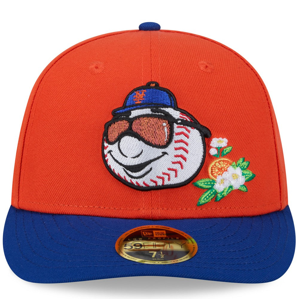 New York Mets New Era 2026 Spring Training Low Profile 59FIFTY Fitted Hat - Orange/Royal - New Era Discount