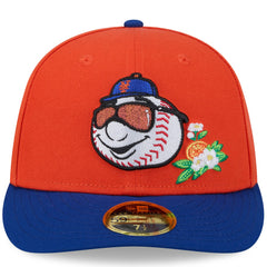 New York Mets New Era 2026 Spring Training Low Profile 59FIFTY Fitted Hat - Orange/Royal - New Era Discount