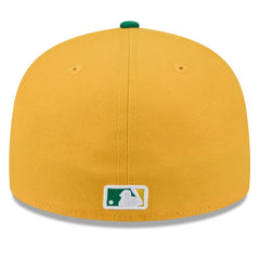 Athletics New Era 2026 Spring Training Low Profile 59FIFTY Fitted Hat - Gold/Green - New Era Online