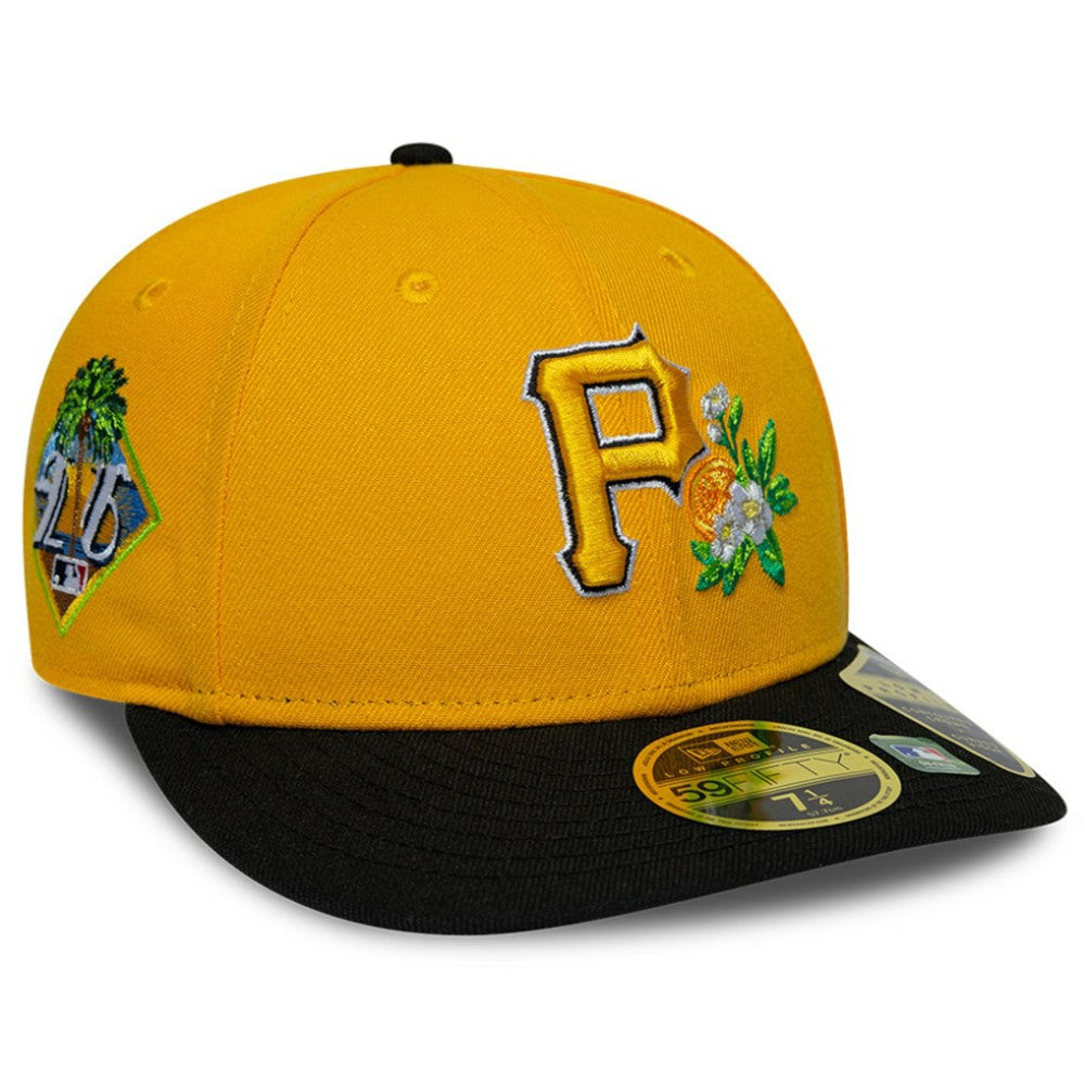 Pittsburgh Pirates New Era 2026 Spring Training Low Profile 59FIFTY Fitted Hat - Gold/Black - New Era Lifestyle