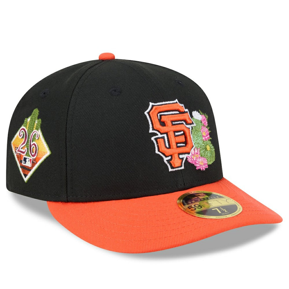 San Francisco Giants New Era 2026 Spring Training Low Profile 59FIFTY Fitted Hat - Black/Orange - New Era Lifestyle