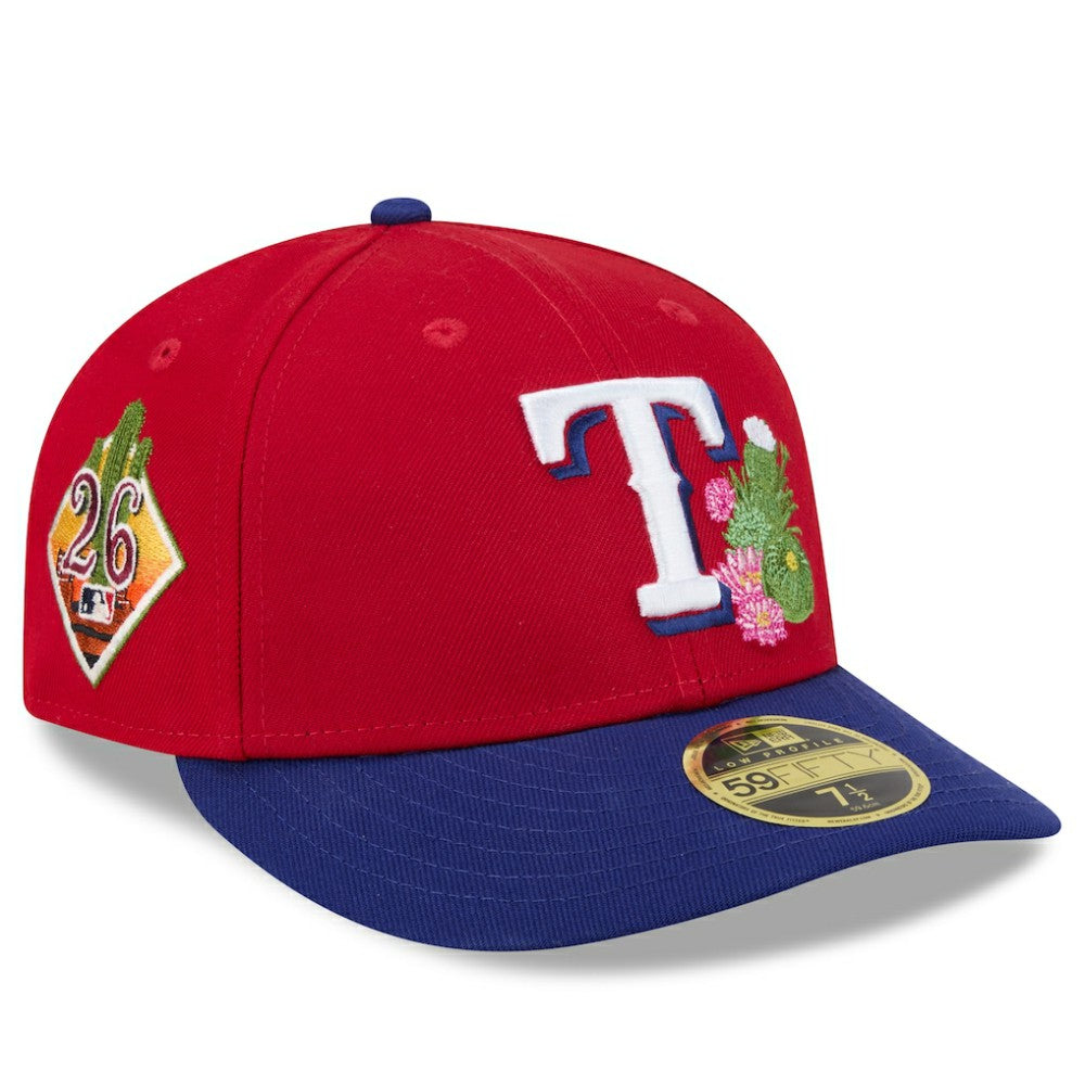 Texas Rangers New Era 2026 Spring Training Low Profile 59FIFTY Fitted Hat - Red/Royal - New Era Sale