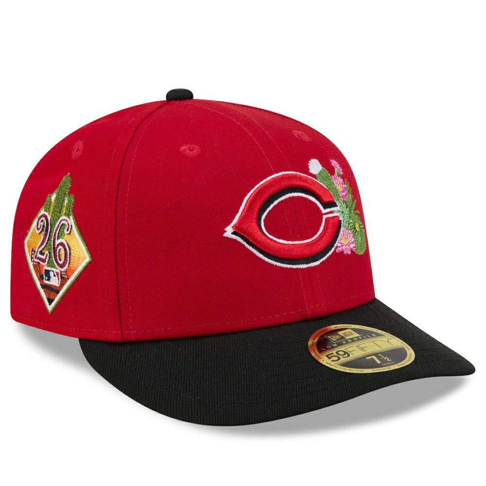 Cincinnati Reds New Era 2026 Spring Training Low Profile 59FIFTY Fitted Hat - Red/Black - New Era Discount