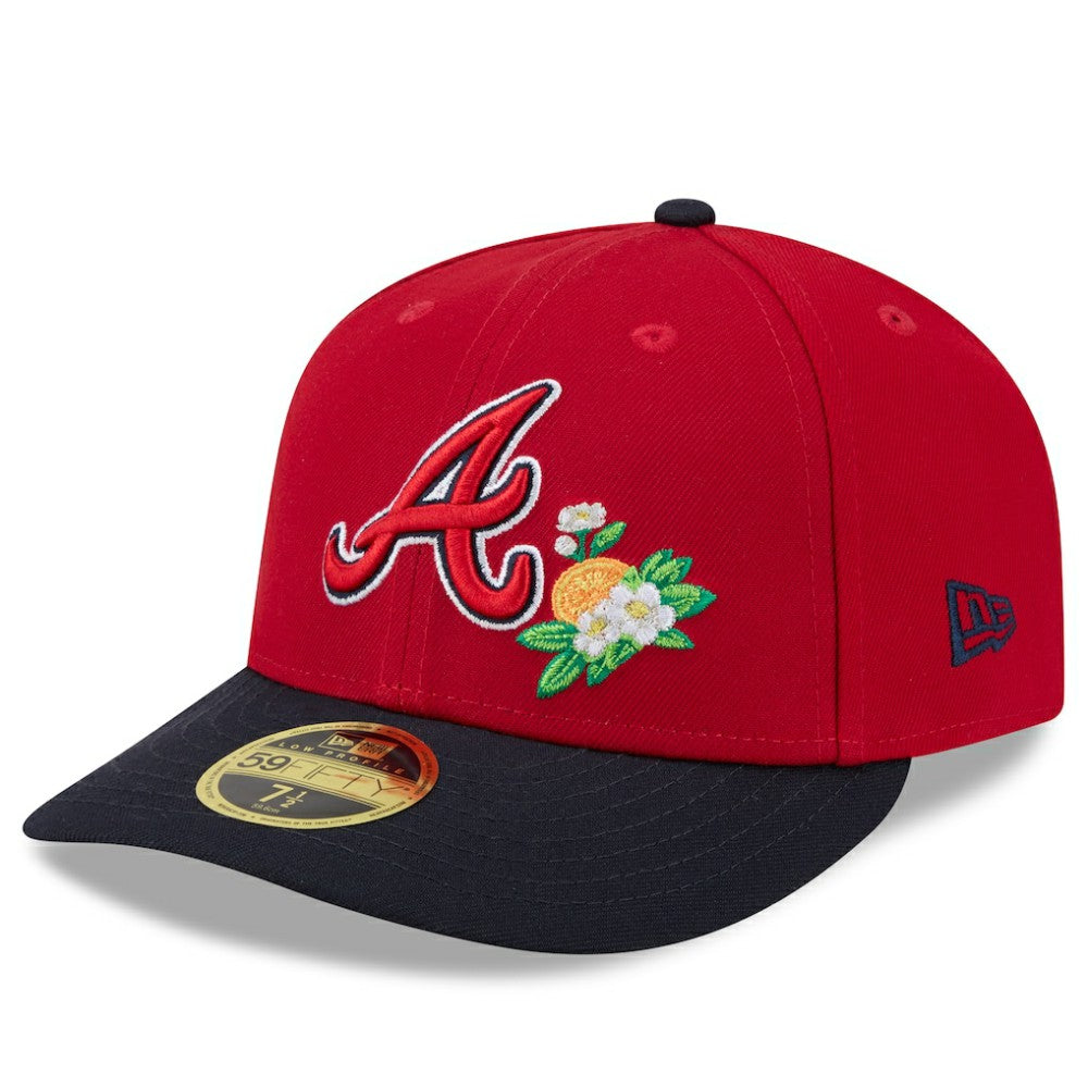 Atlanta Braves New Era 2026 Spring Training Low Profile 59FIFTY Fitted Hat - Red/Navy - New Era on Sale