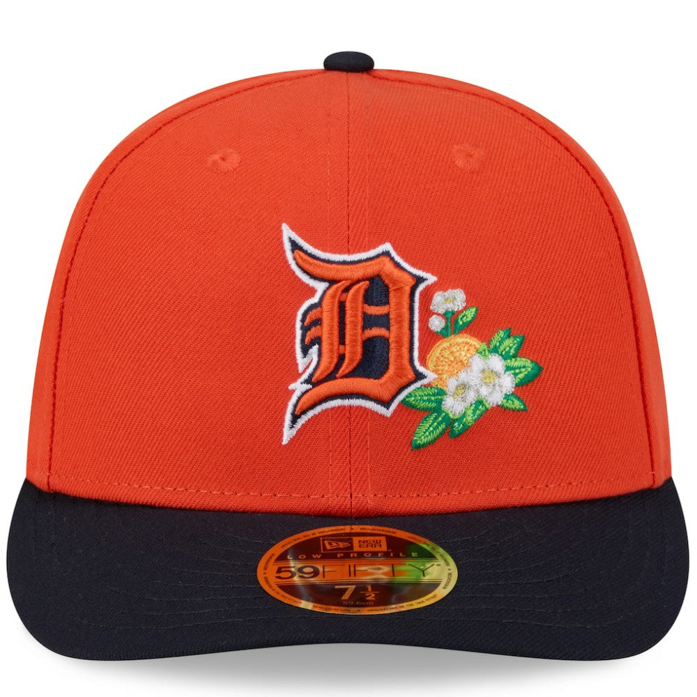Detroit Tigers New Era 2026 Spring Training Low Profile 59FIFTY Fitted Hat - Orange/Navy - New Era on Sale