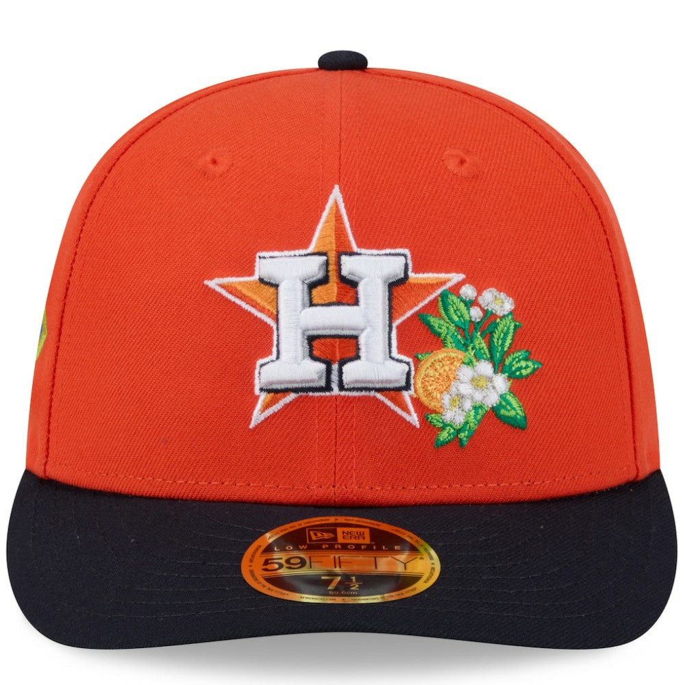Houston Astros New Era 2026 Spring Training Low Profile 59FIFTY Fitted Hat - Orange/Navy - New Era Online