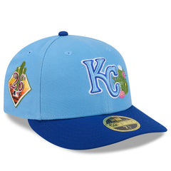 Kansas City Royals New Era 2026 Spring Training Low Profile 59FIFTY Fitted Hat - Light Blue/Royal - New Era Lifestyle