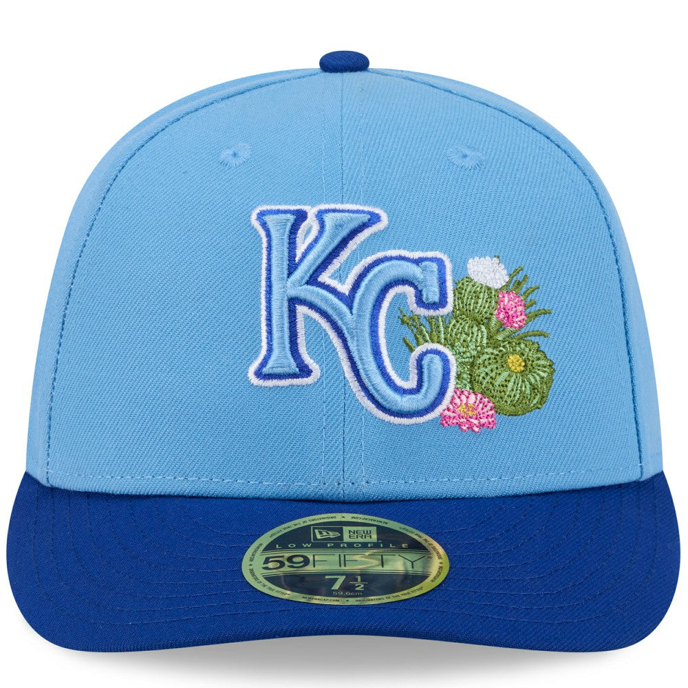 Kansas City Royals New Era 2026 Spring Training Low Profile 59FIFTY Fitted Hat - Light Blue/Royal - New Era Lifestyle