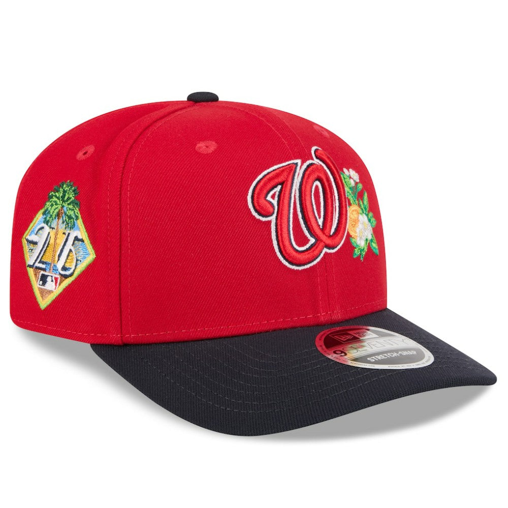 Washington Nationals New Era 2026 Spring Training 9SEVENTY Adjustable Hat - Red/Navy - New Era Lifestyle