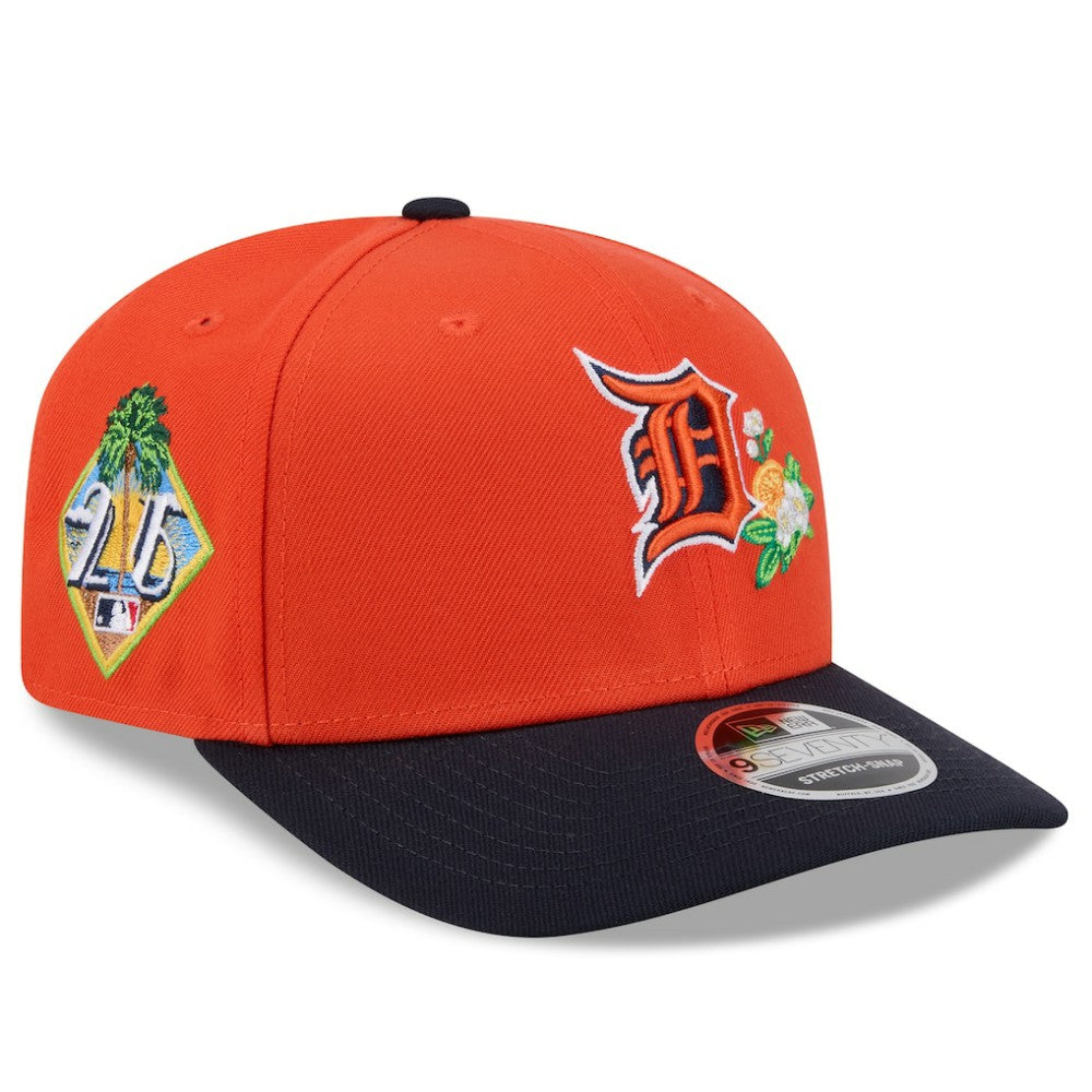 Detroit Tigers New Era 2026 Spring Training 9SEVENTY Adjustable Hat - Orange/Navy - New Era Lifestyle