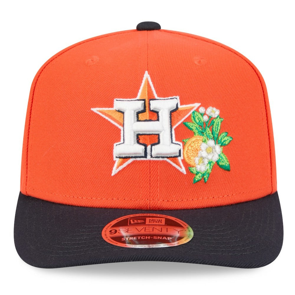 Houston Astros New Era 2026 Spring Training 9SEVENTY Adjustable Hat - Orange/Navy - New Era Online