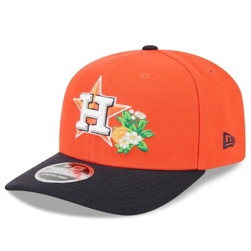 Houston Astros New Era 2026 Spring Training 9SEVENTY Adjustable Hat - Orange/Navy - New Era Online