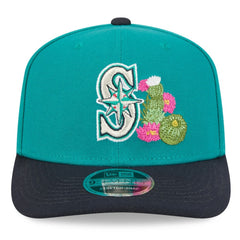Seattle Mariners New Era 2026 Spring Training 9SEVENTY Adjustable Hat - Teal/Navy - New Era Discount