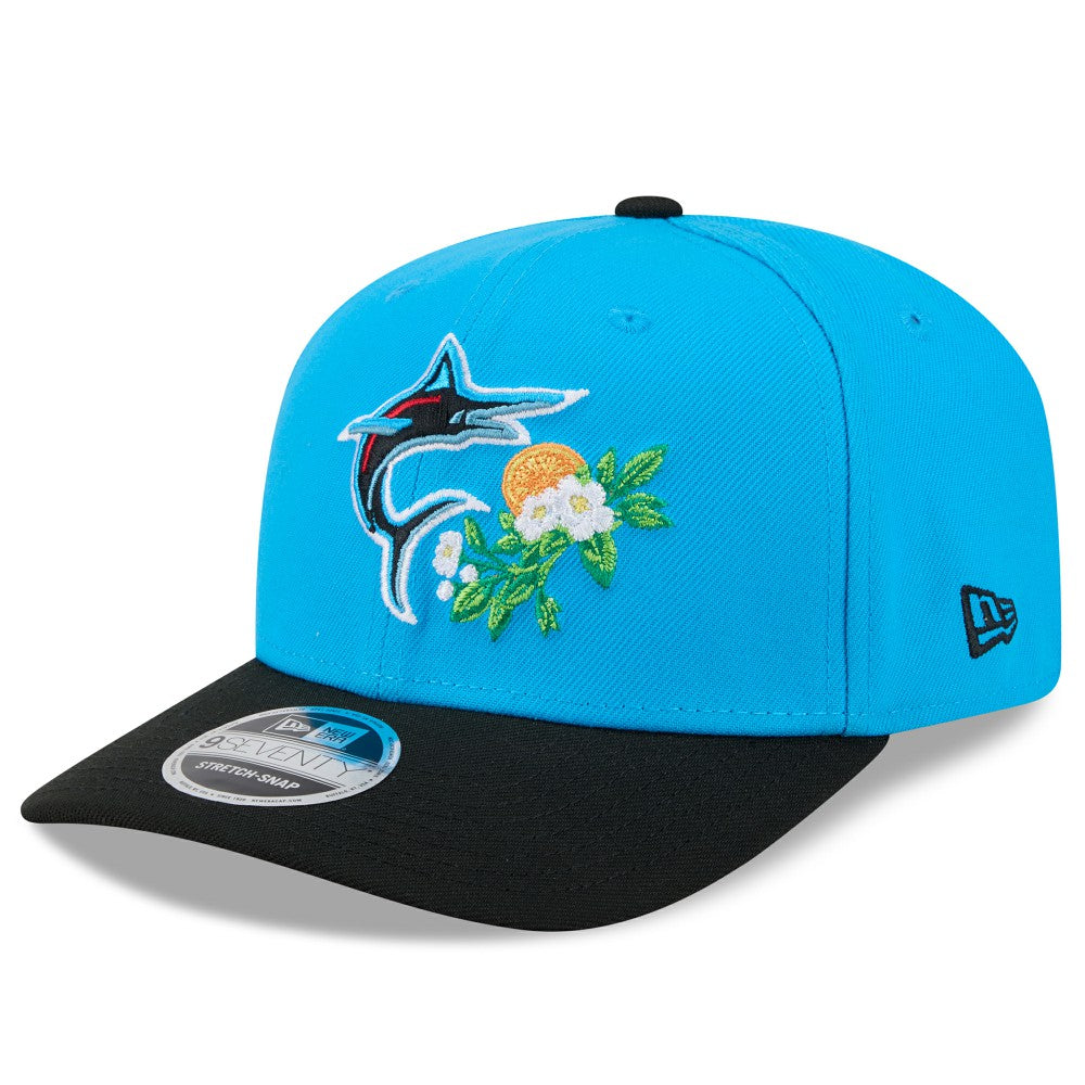 Miami Marlins New Era 2026 Spring Training 9SEVENTY Adjustable Hat - Blue/Black - New Era on Sale