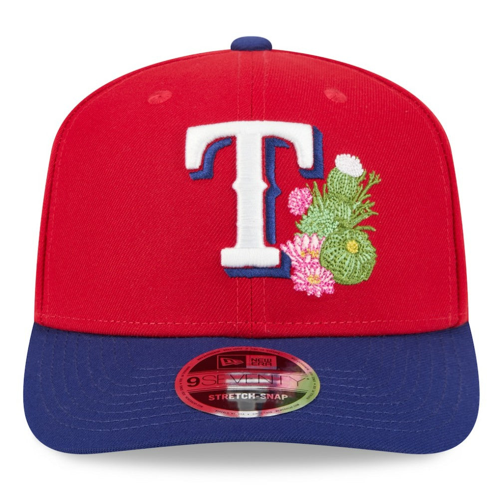 Texas Rangers New Era 2026 Spring Training 9SEVENTY Adjustable Hat - Red/Royal - New Era Online