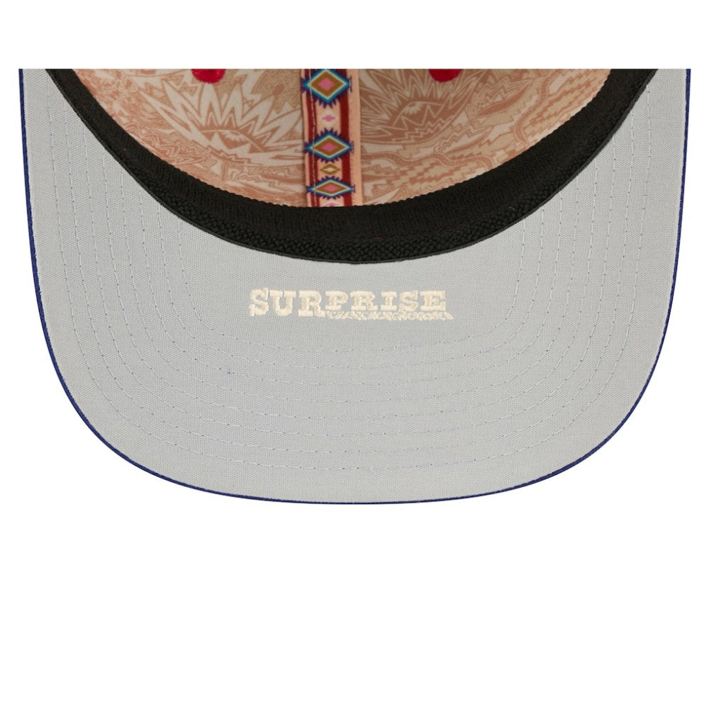 Texas Rangers New Era 2026 Spring Training 9SEVENTY Adjustable Hat - Red/Royal - New Era Online