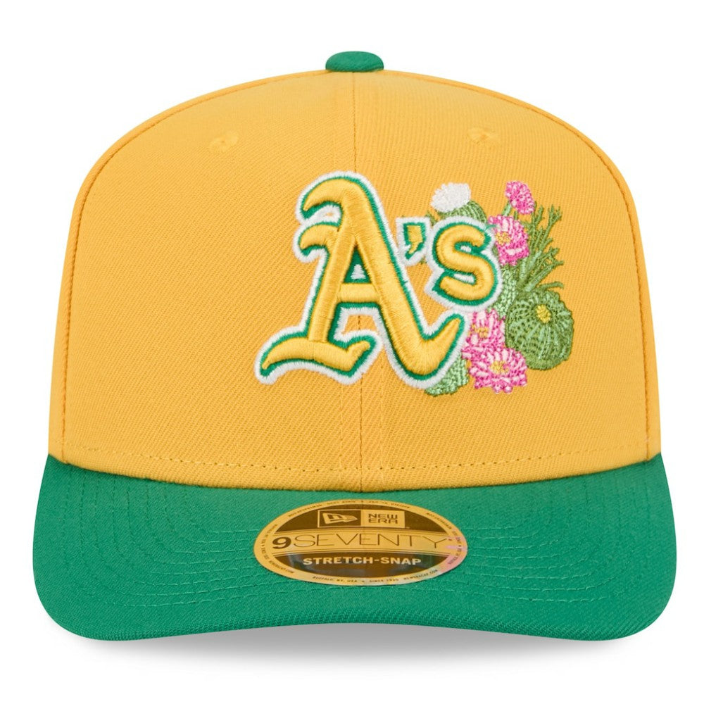 Athletics New Era 2026 Spring Training 9SEVENTY Adjustable Hat - Gold/Green - New Era Sale