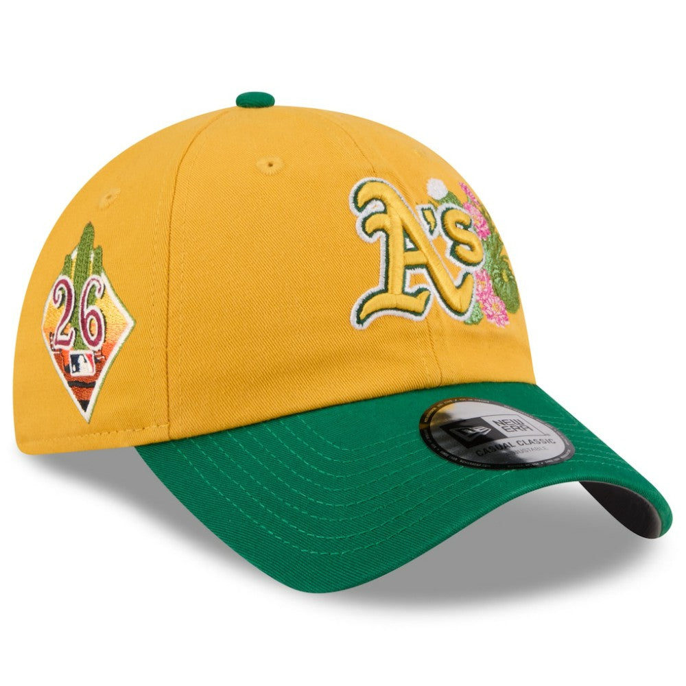 Athletics New Era 2026 Spring Training Casual Classic Adjustable Hat - Gold/Green - New Era Sale