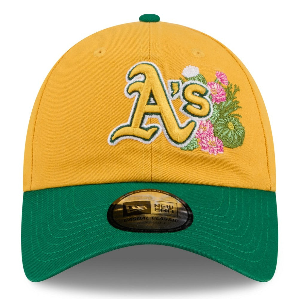 Athletics New Era 2026 Spring Training Casual Classic Adjustable Hat - Gold/Green - New Era Sale