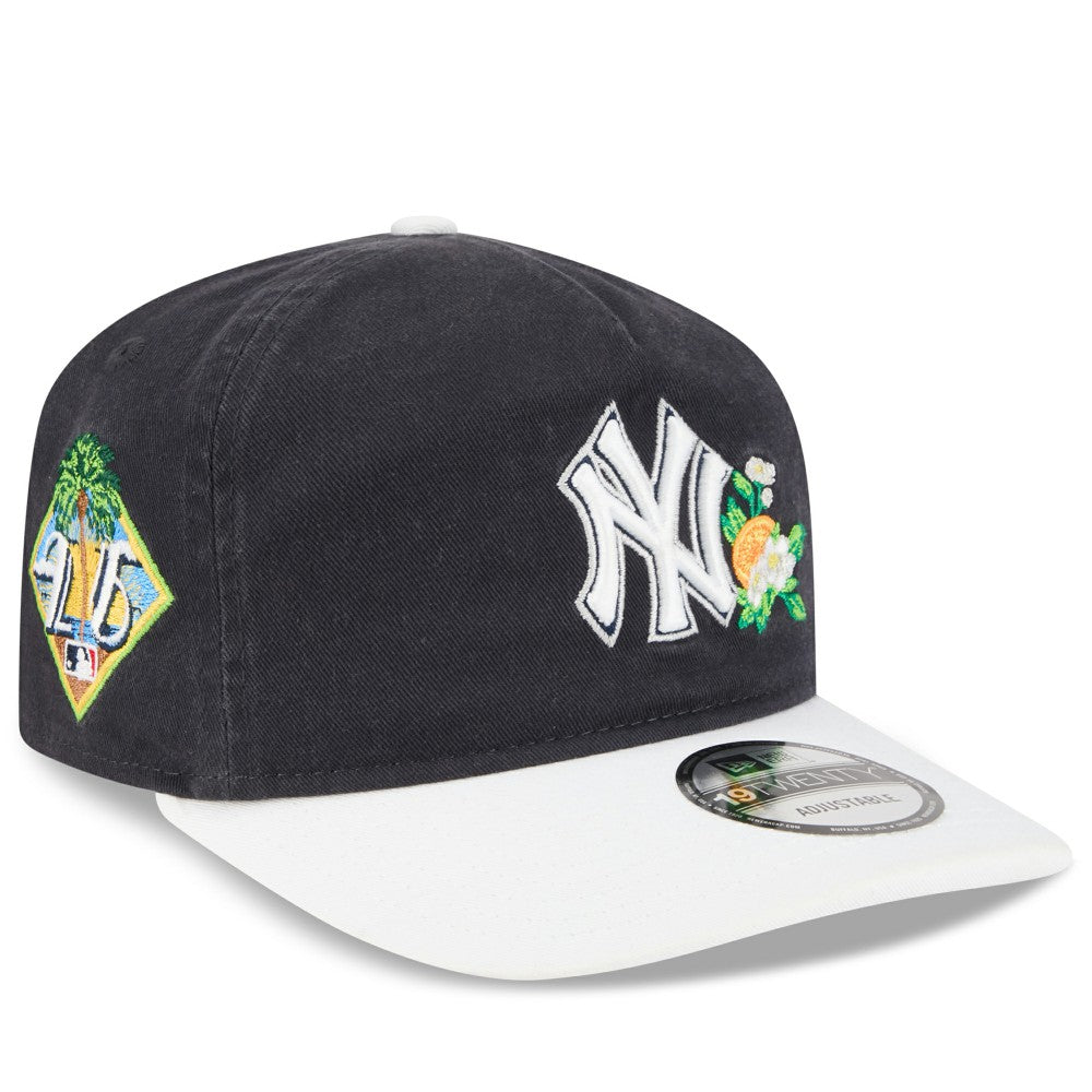 New York Yankees New Era Youth 2026 Spring Training 19TWENTY Adjustable Hat - Navy/White - New Era Lifestyle