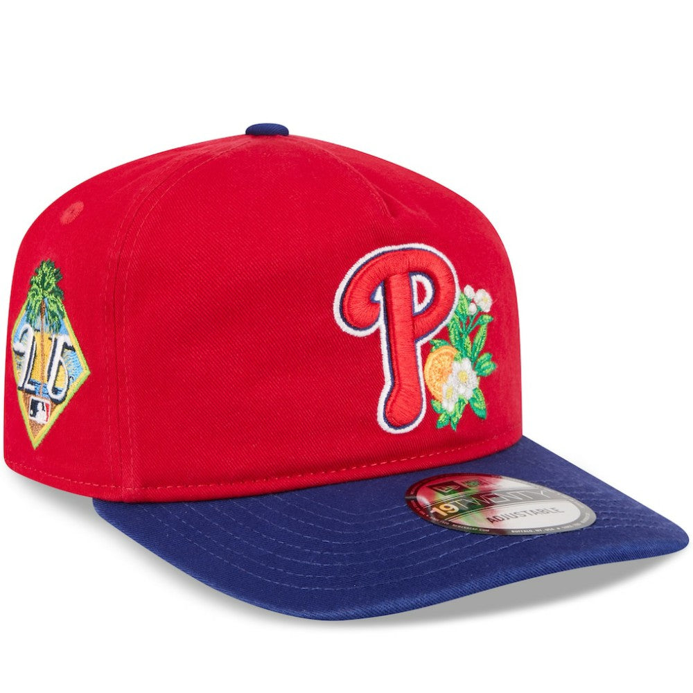 Philadelphia Phillies New Era 2026 Spring Training 19TWENTY Adjustable Hat - Red/Royal - New Era Discount