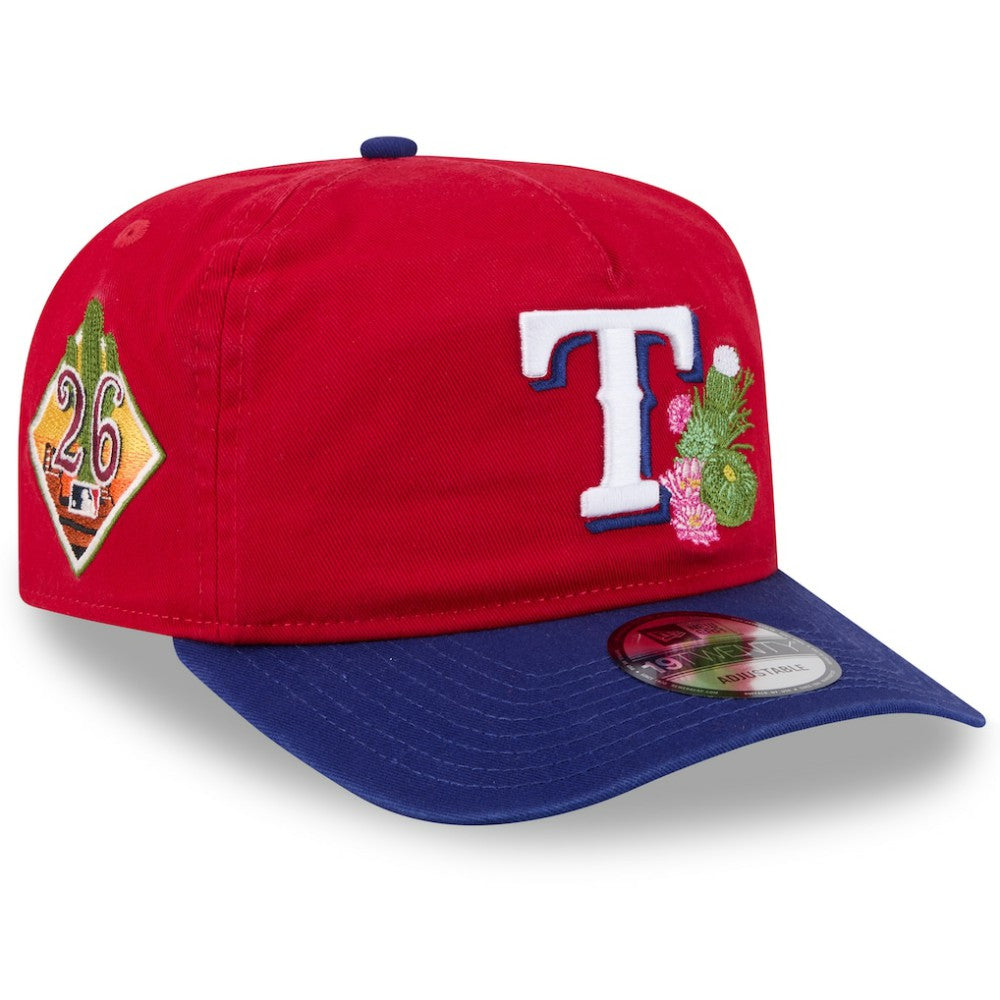 Texas Rangers New Era 2026 Spring Training 19TWENTY Adjustable Hat - Red/Royal - New Era Online