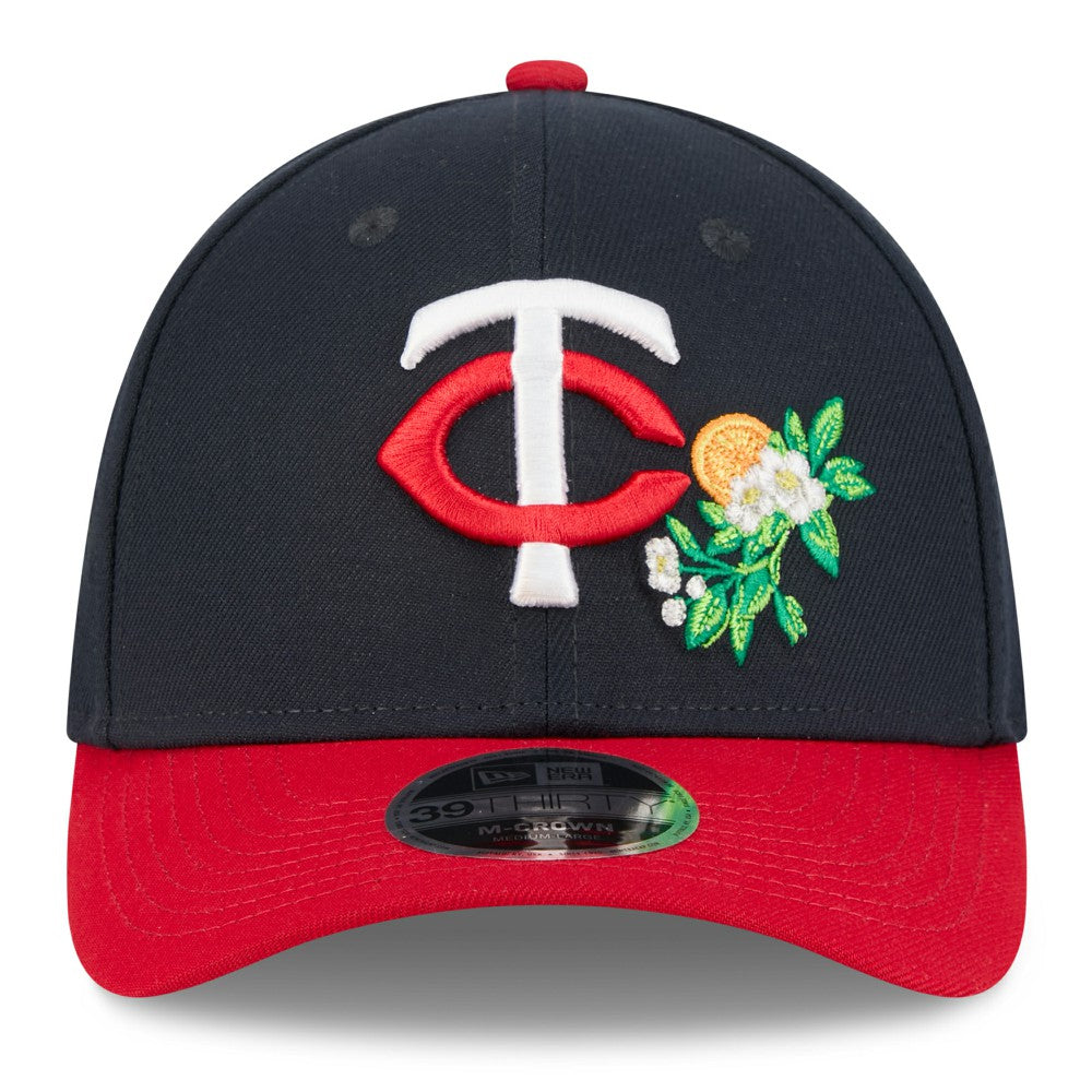 Minnesota Twins New Era 2026 Spring Training M-Crown 39THIRTY Flex Hat - Navy/Red - New Era on Sale
