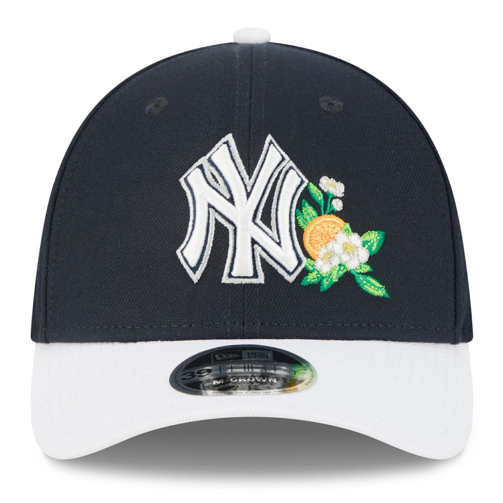 New York Yankees New Era 2026 Spring Training M-Crown 39THIRTY Flex Hat - Navy/White - New Era Sale